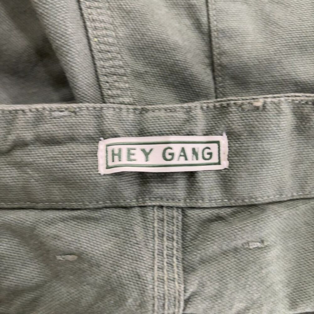 HEY GANG Officer straight leg pants in fatigue - Picture 3 of 3
